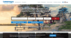 Desktop Screenshot of lomarengas.fi
